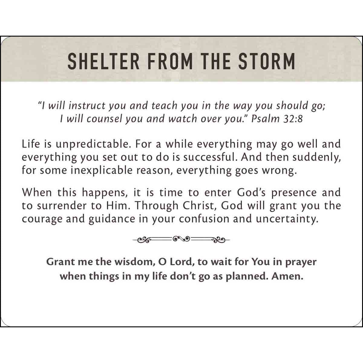 Stand Firm Cards In Tin By Solly Ozrovech