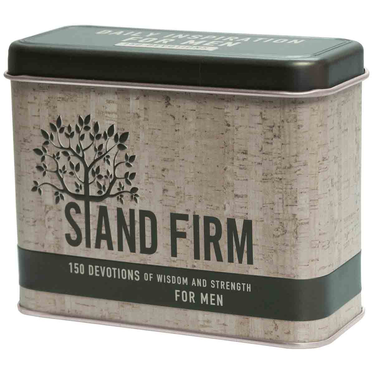 Stand Firm Cards In Tin By Solly Ozrovech