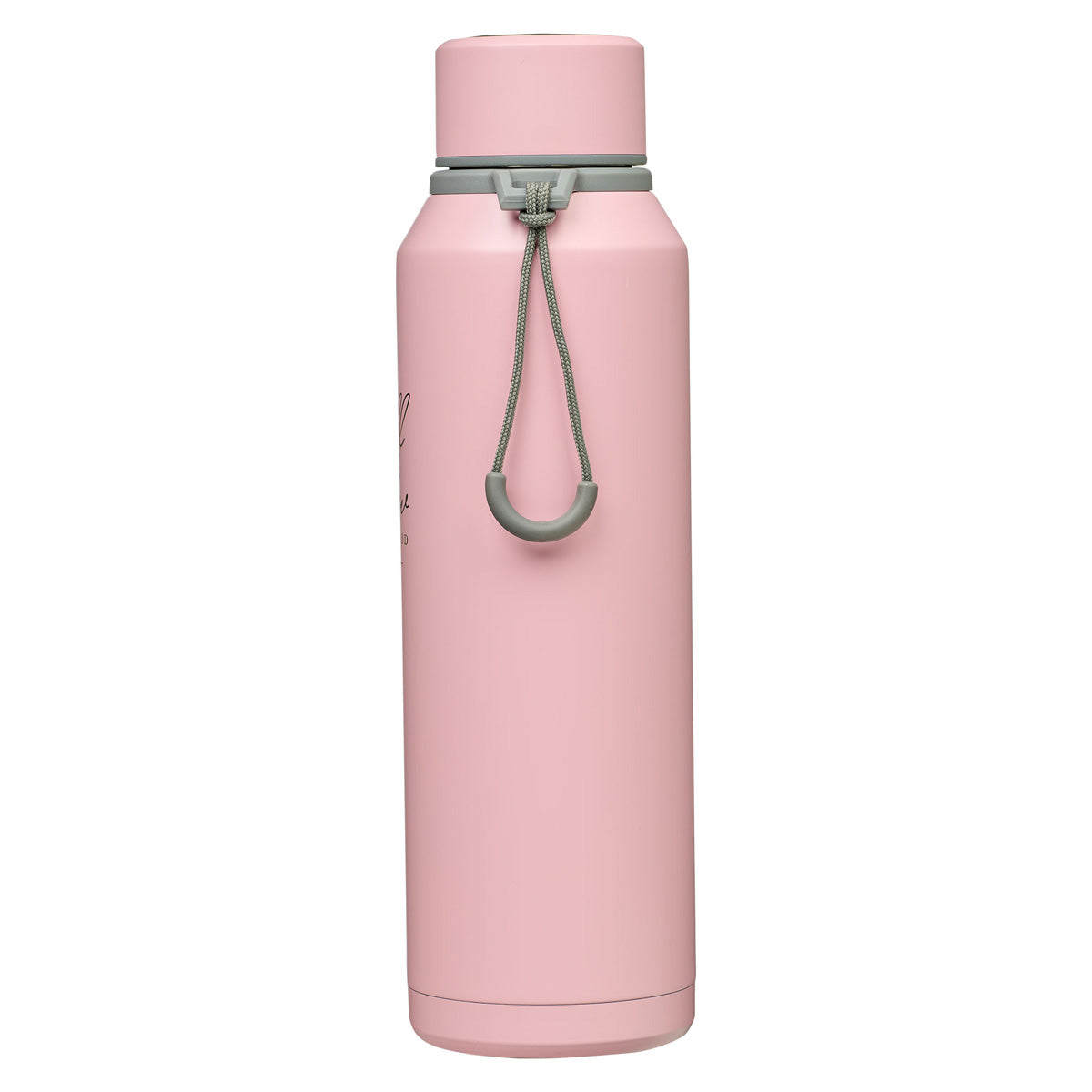 Be Still Pink Stainless Steel Water Bottle - Ps. 46:10