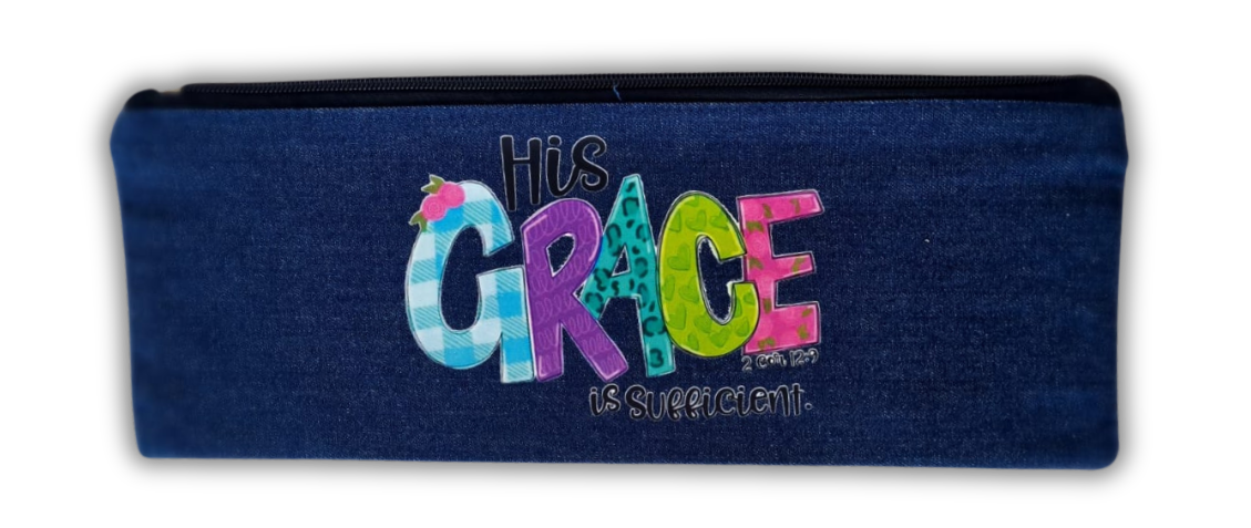 Pencil Bag - His Grace is Sufficient