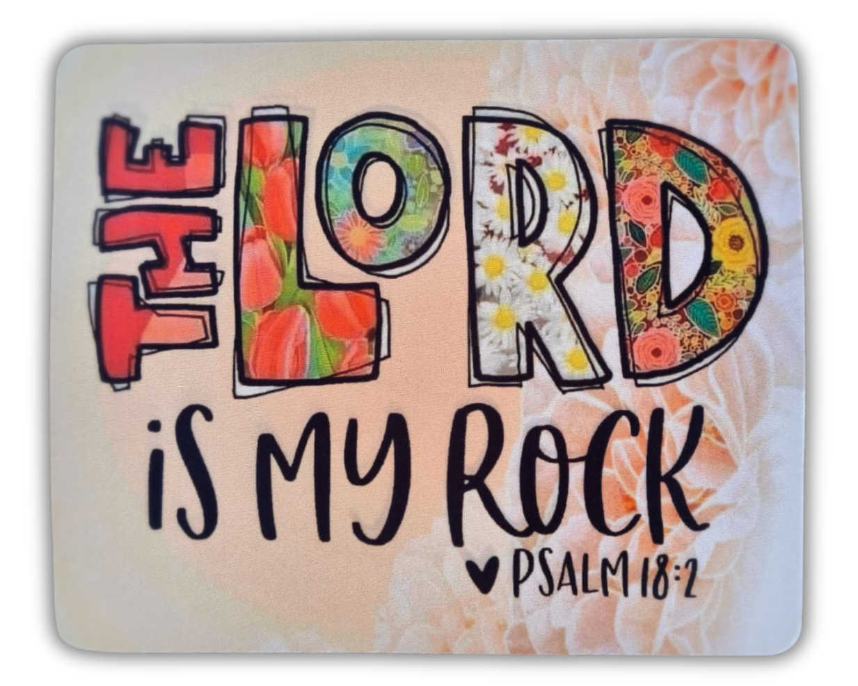 Mousepad - The Lord is my Rock