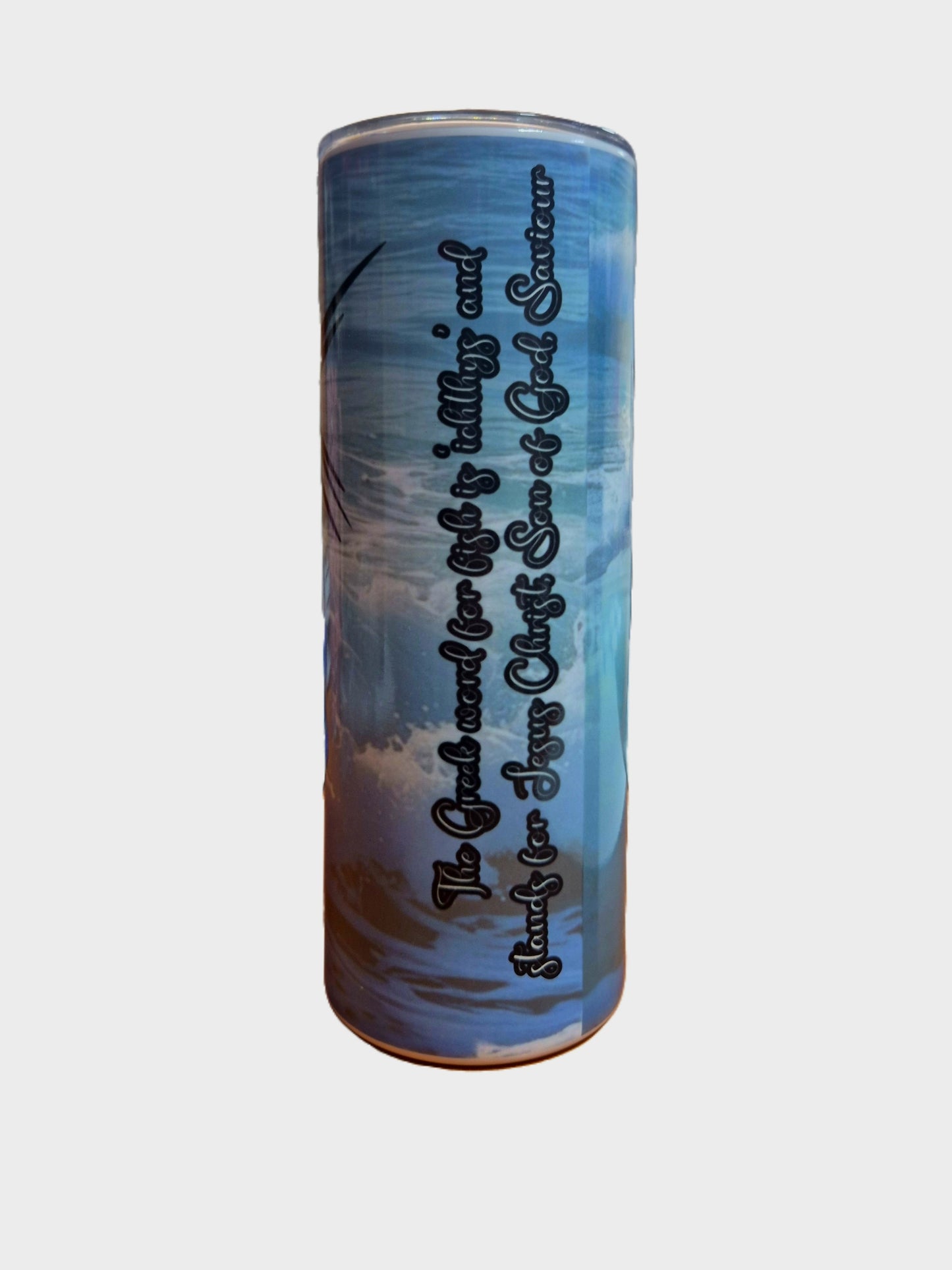 Tumbler - Fish White (Greek)