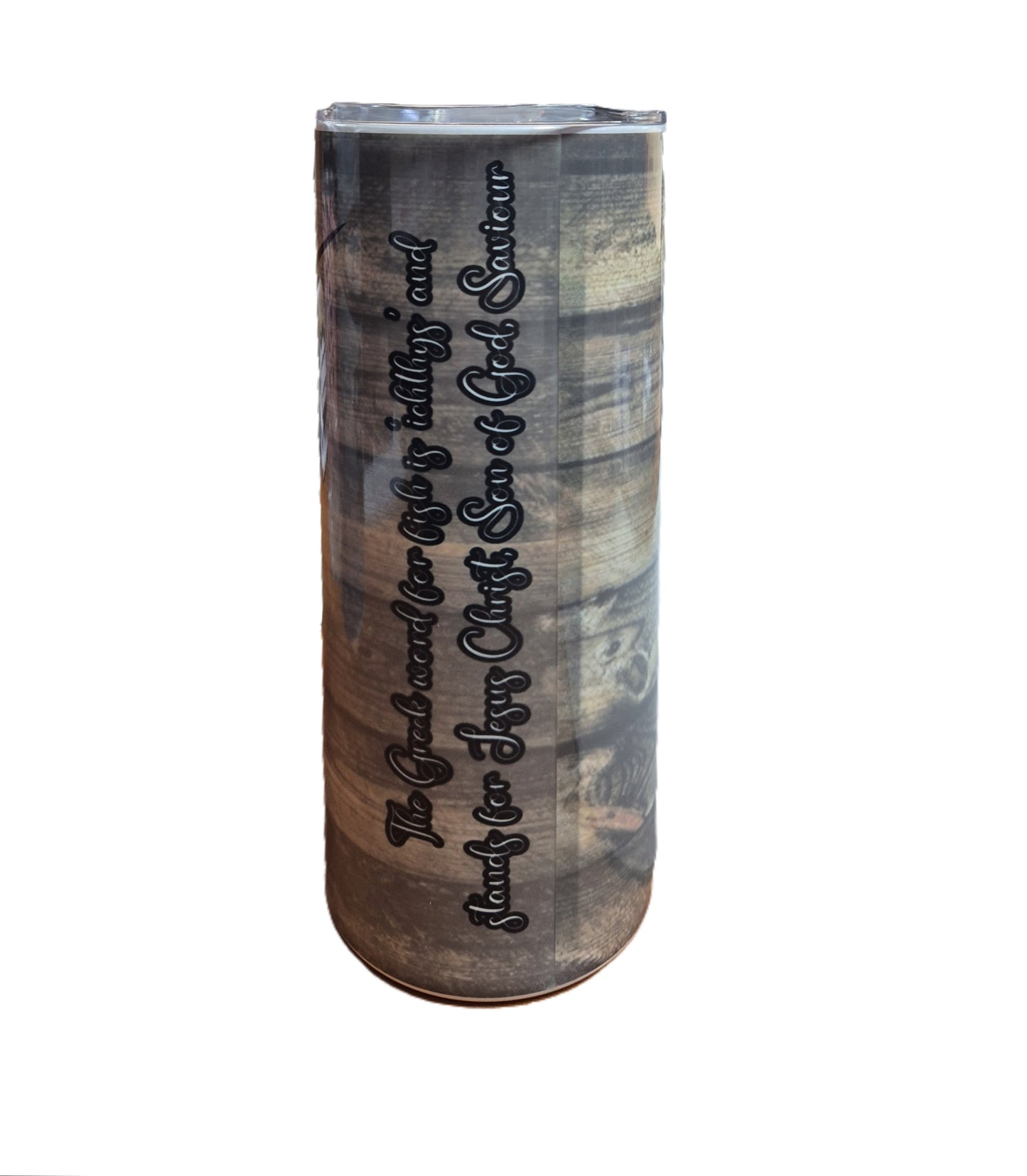 Tumbler - Fish White (Greek)