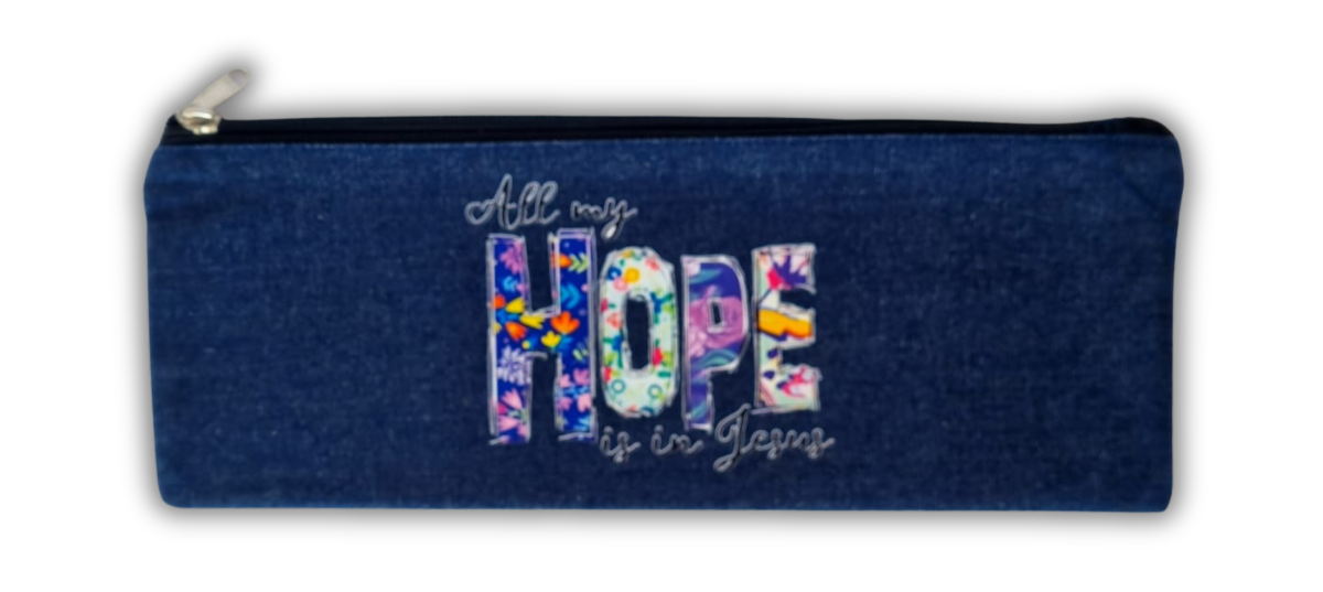 Pencil Bag - All my Hope is in Jesus