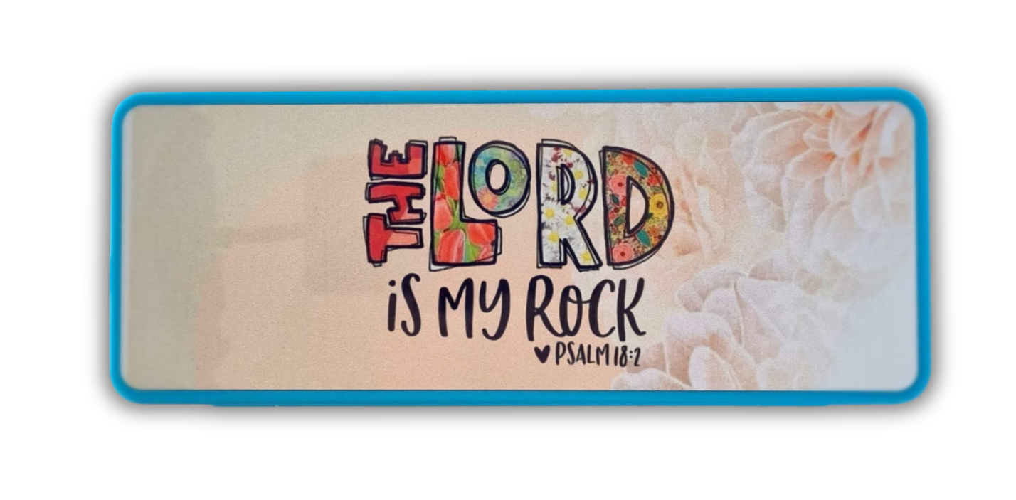 Pencil Case - The Lord is my rock
