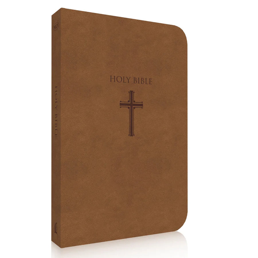 NKJV Brown Faux Leather Super Giant Print Bible