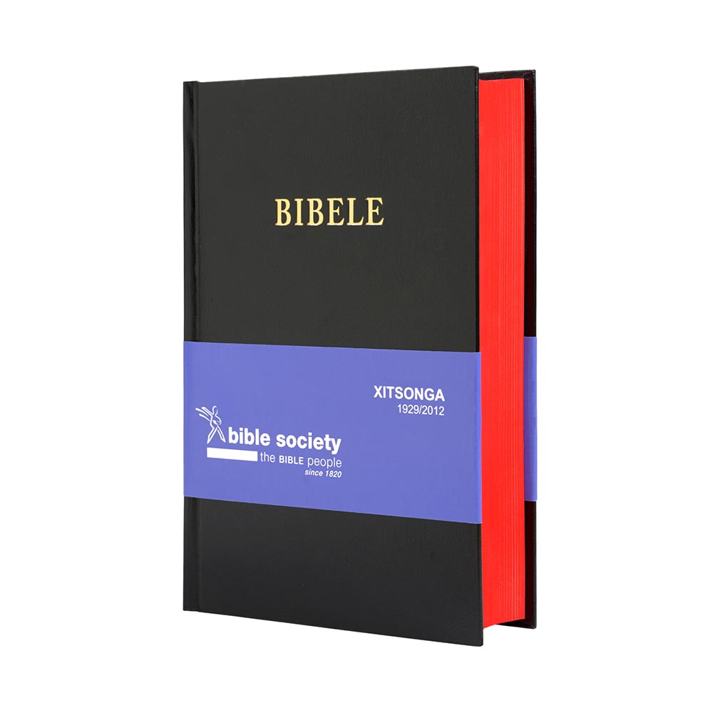XITSONGA 1929 NO complete Bible, standard size, black hardcover, red-edged