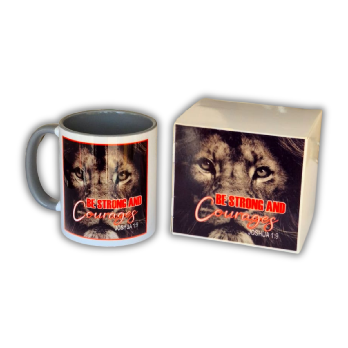 Mug - Be Courages Grey