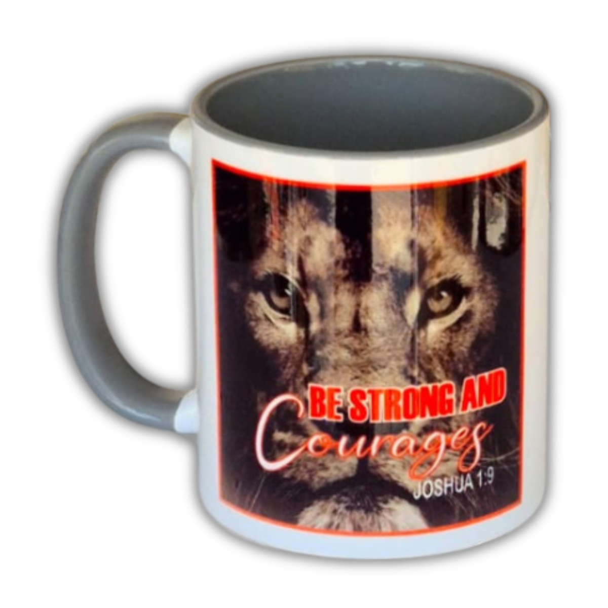 Mug - Be Courages Grey
