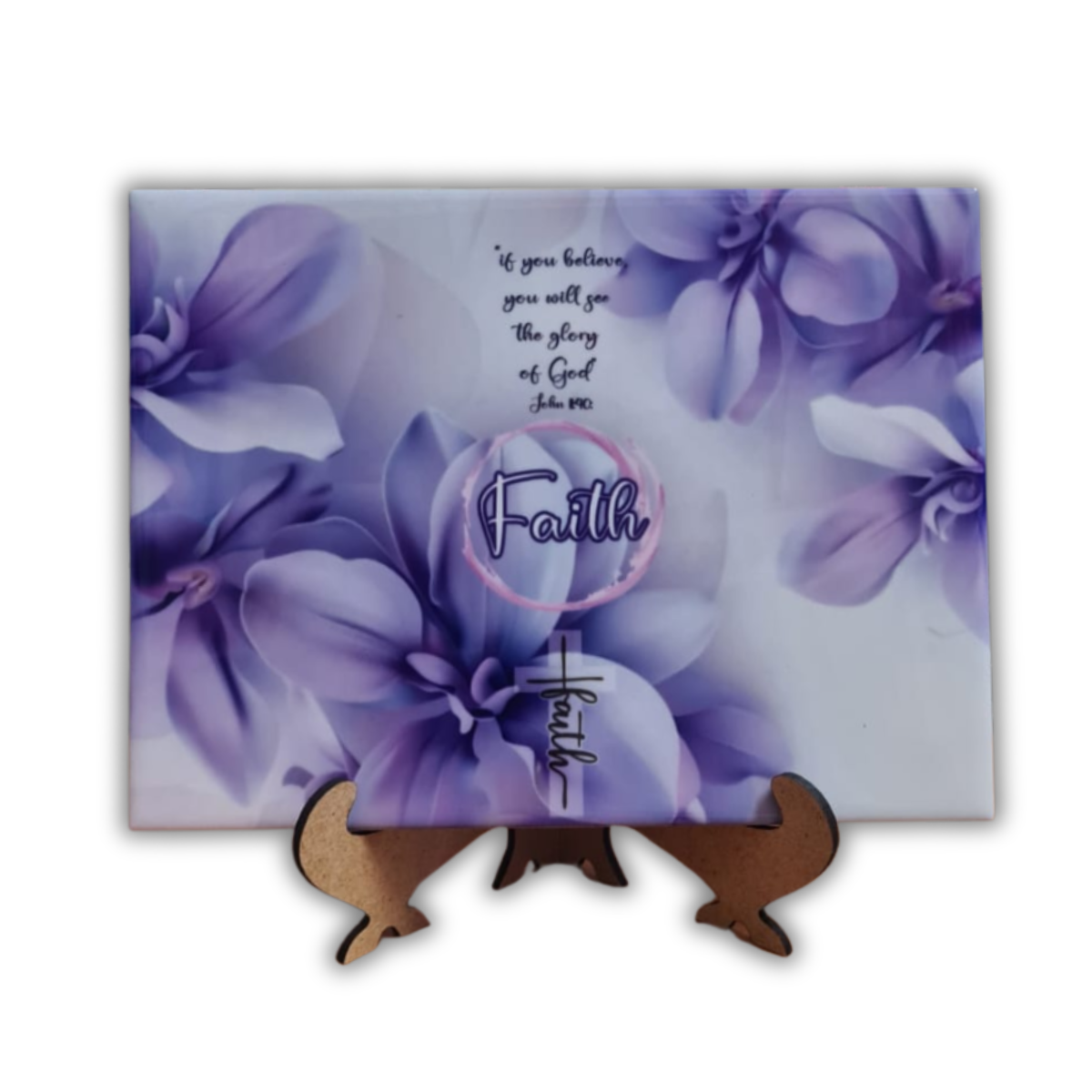 Faith Tile with stand