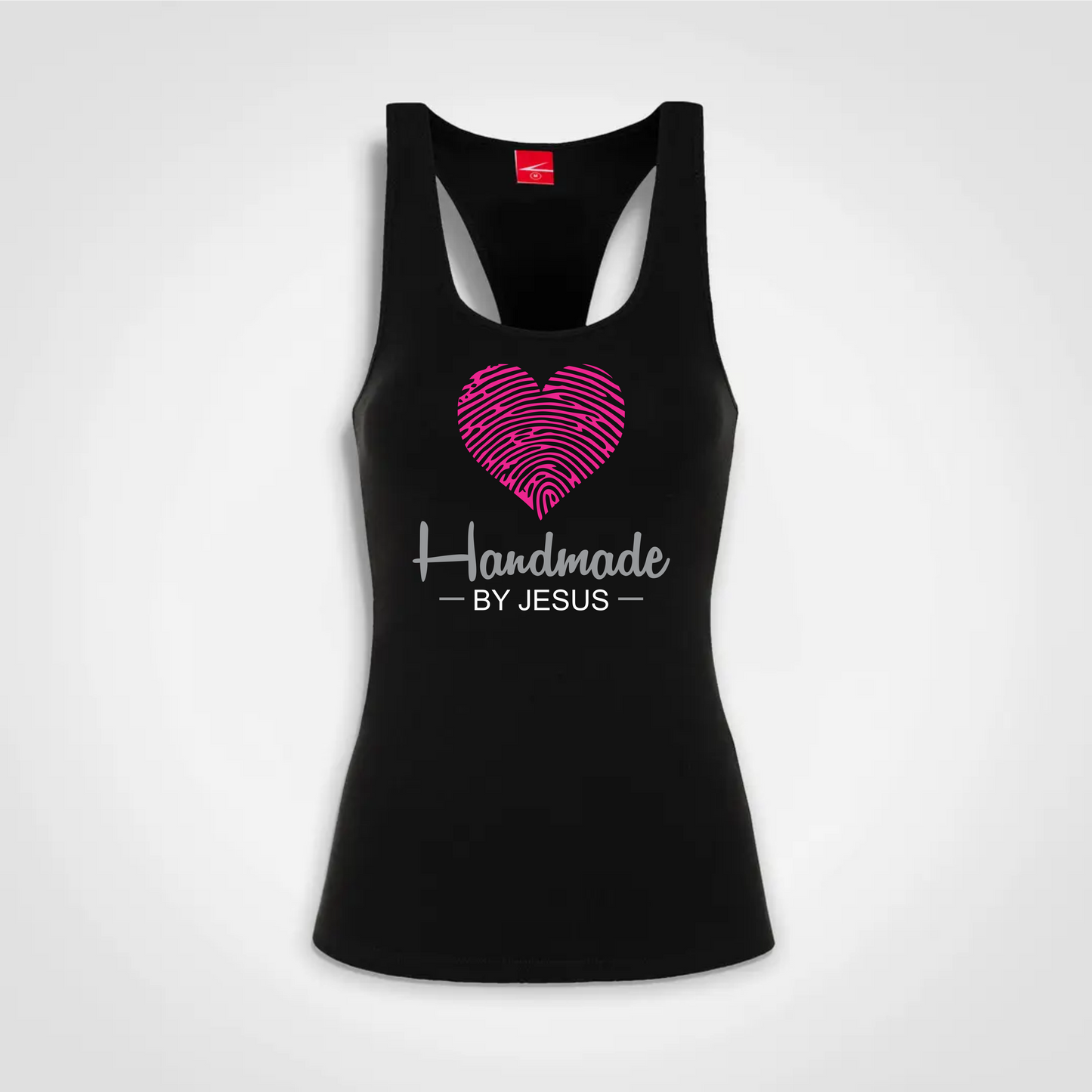 Handmade by Jesus - Ladies Sport Top Black