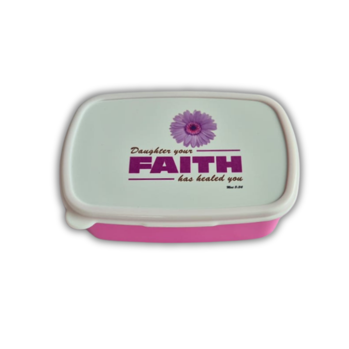 Lunch Box - Daughter you Faith has healed you