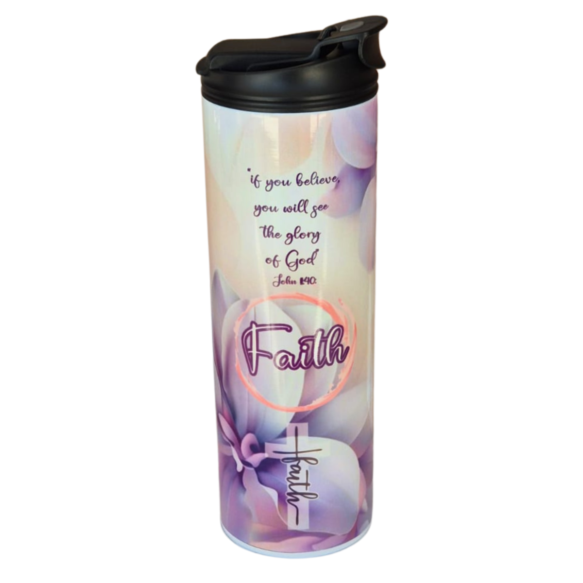 Stainless Steel Tumbler - Faith