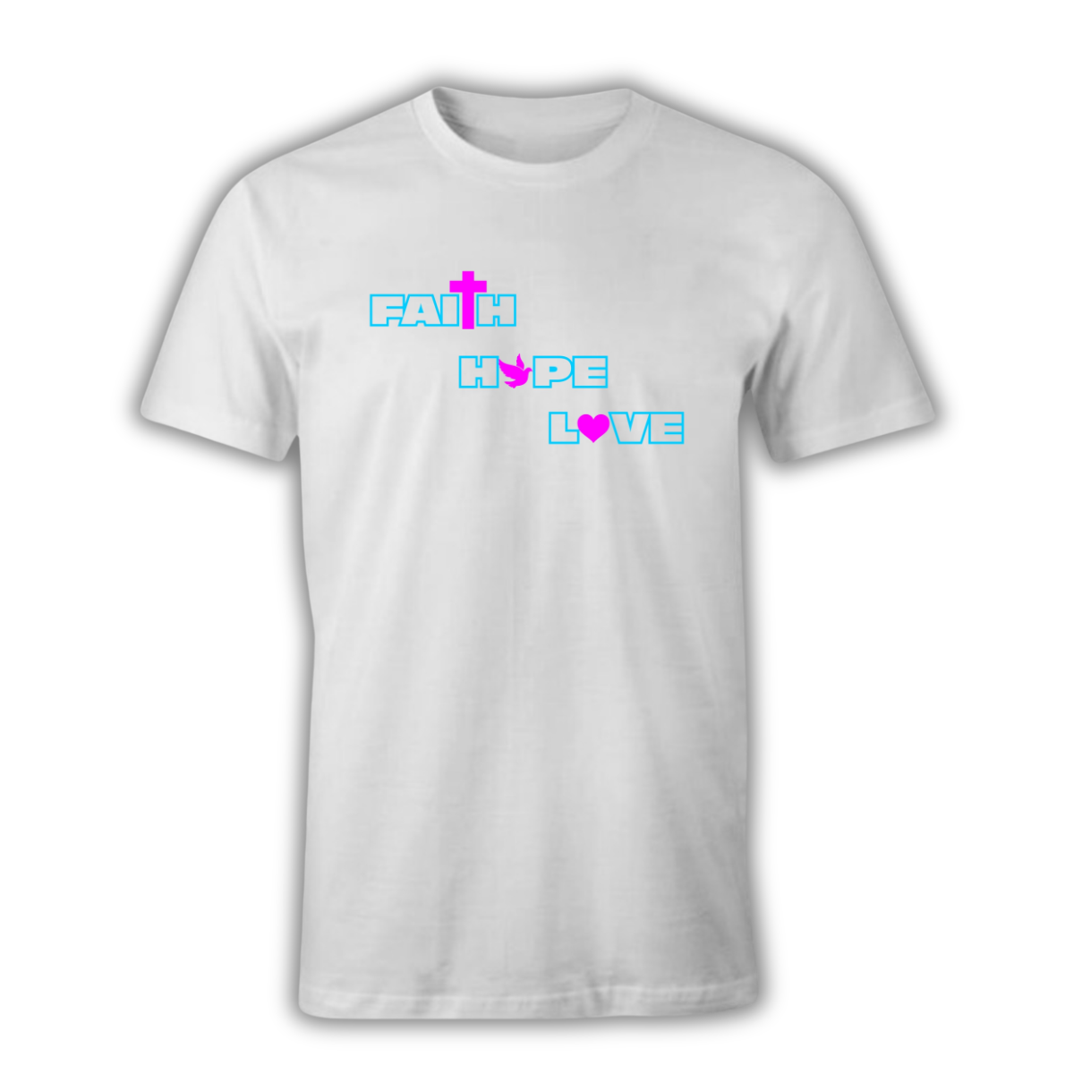 T Shirt - Faith Hope Love