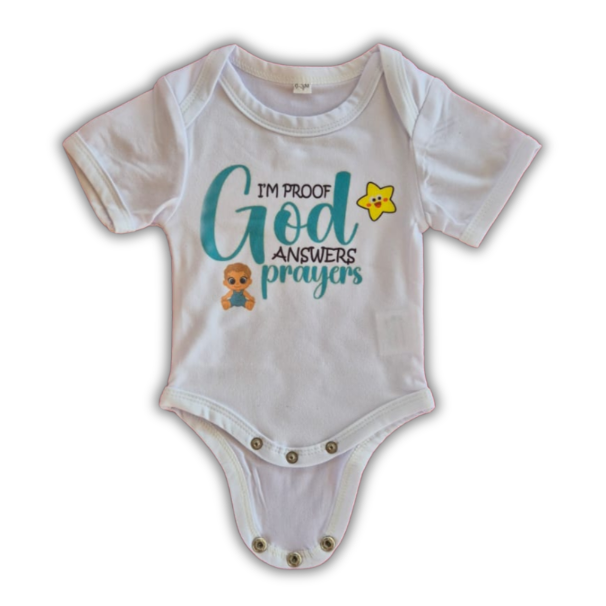 Baby grow - I'm Proof God Answers Prayers