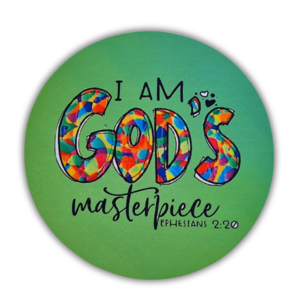 Mousepad - I am God's Masterpiece