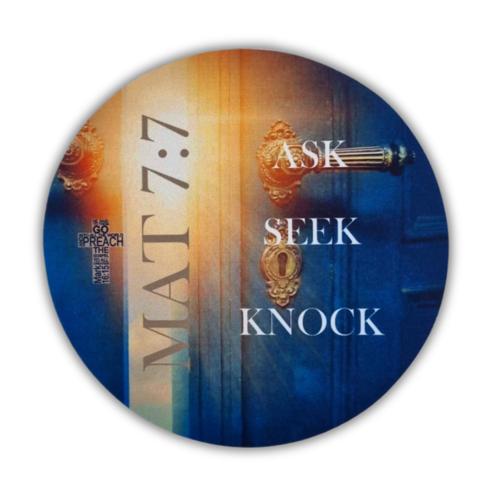Mousepad - Ask Seek Knock