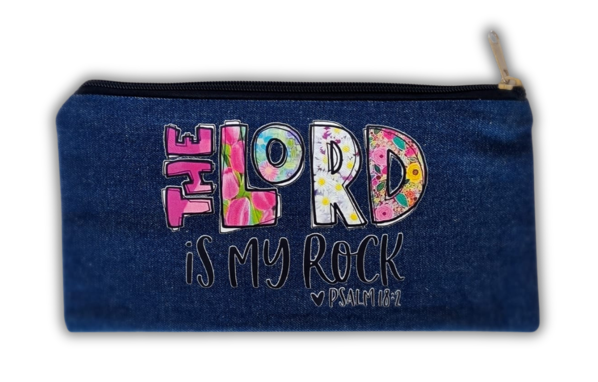 Pencil Bag - The Lord is my Rock