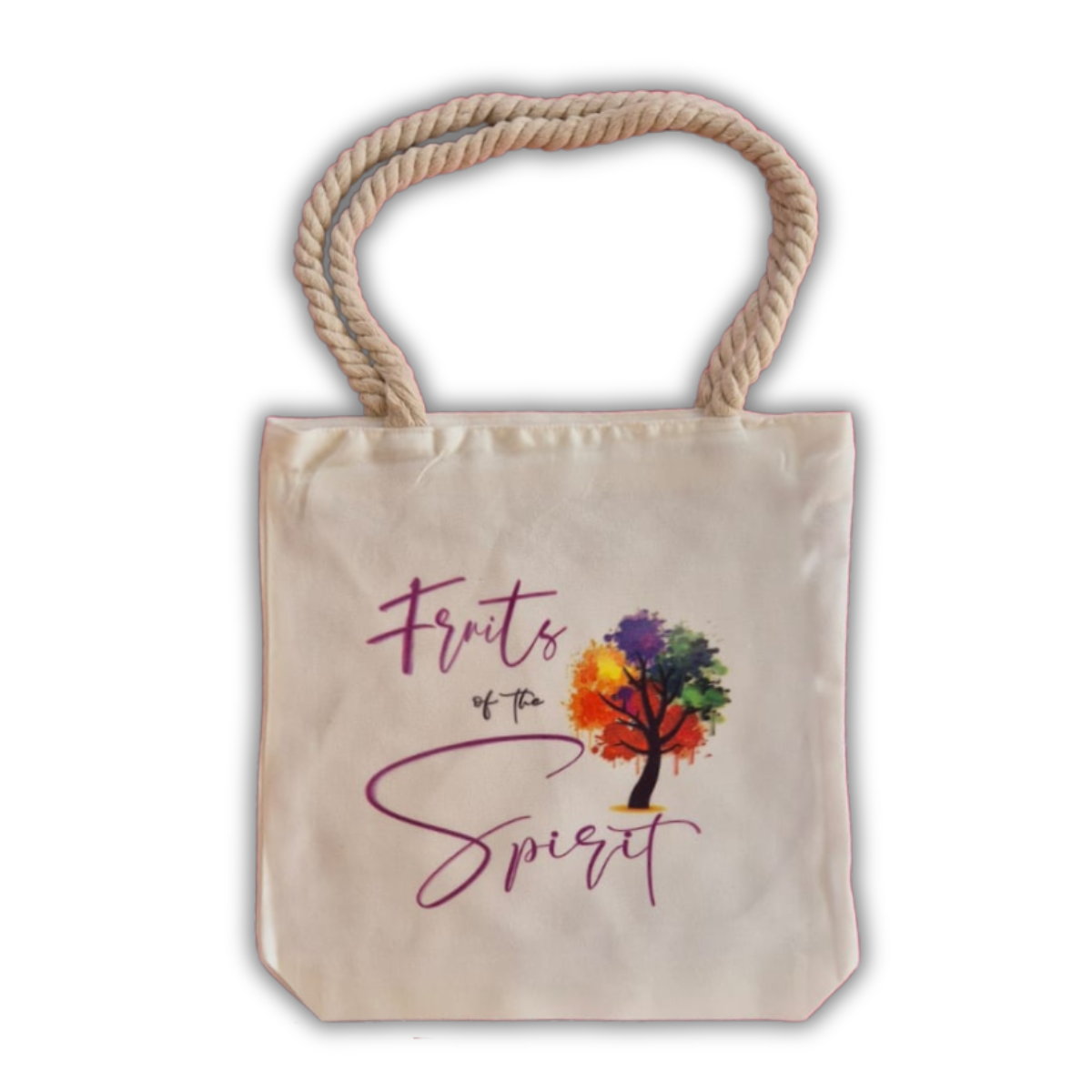 Luxury Rope Bag - Fruits of the Spirits