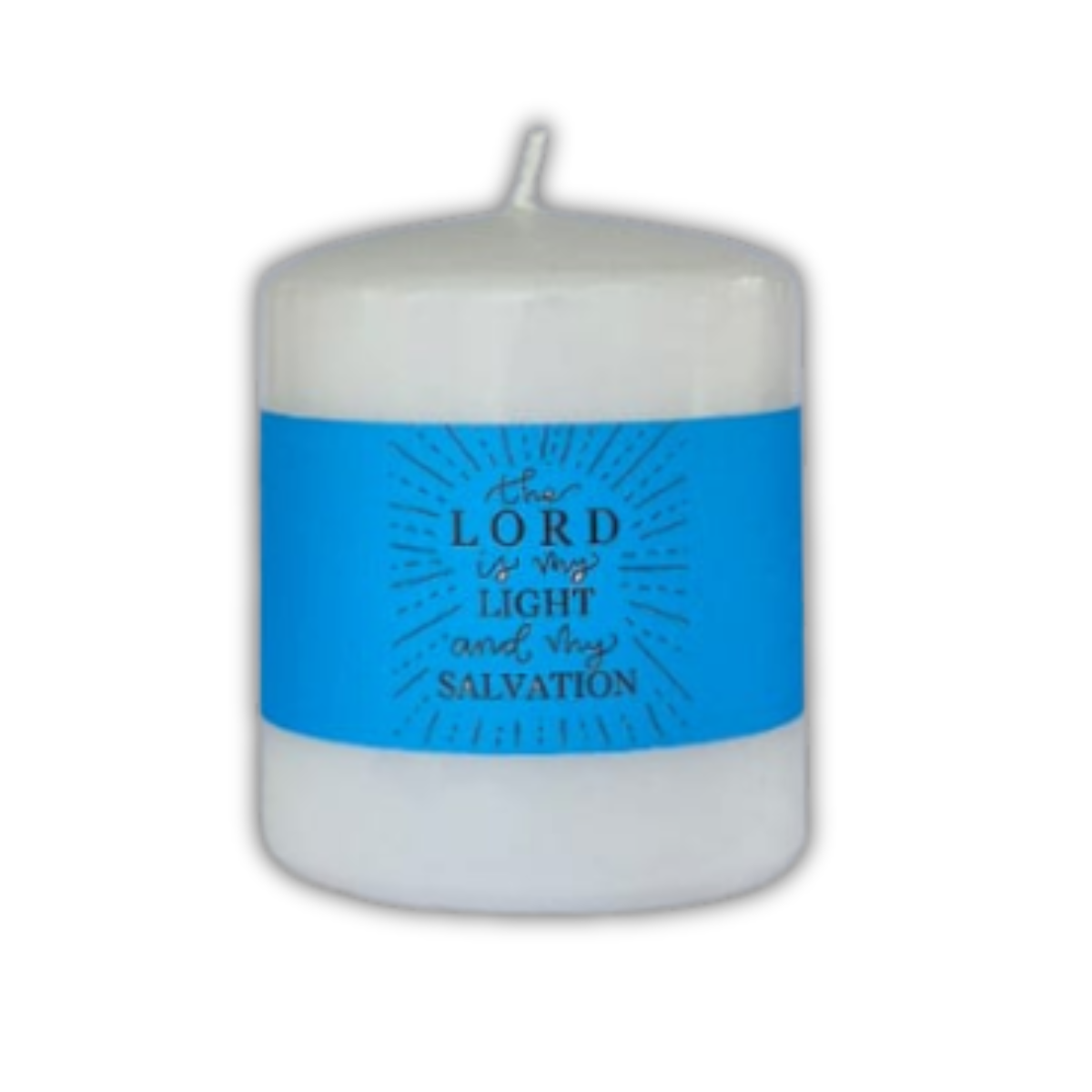 Scented Candle - The Lord is my light and m salvation