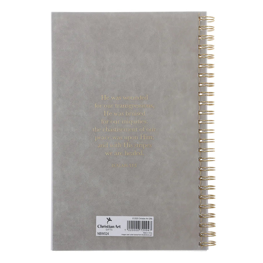 Amazing Grace Wirebound Notebook with PVC Cover
