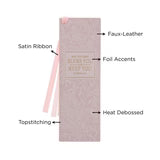 May the Lord Bless You and Keep You Pink Faux Leather Bookmark