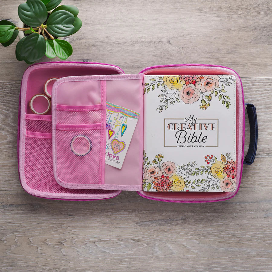 With God All Things Are Possible Hardcover Organizer Bible Case