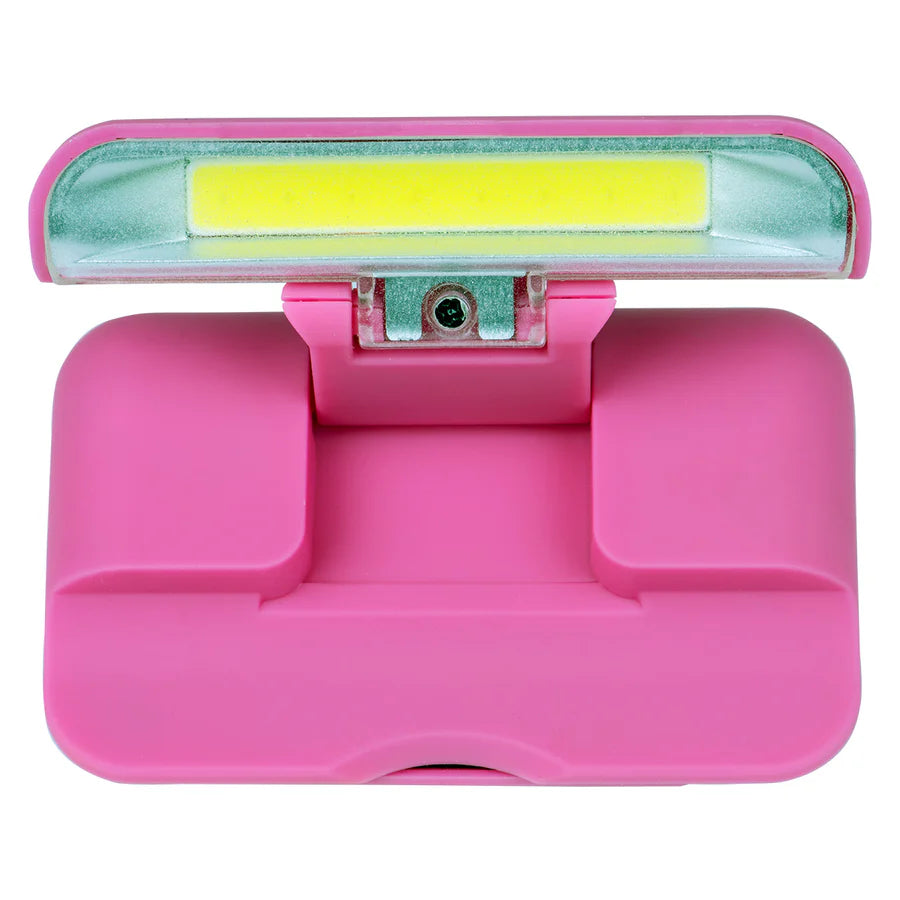 Reading Is Dreaming With Open Eyes Pink Glow In The Dark Book Light