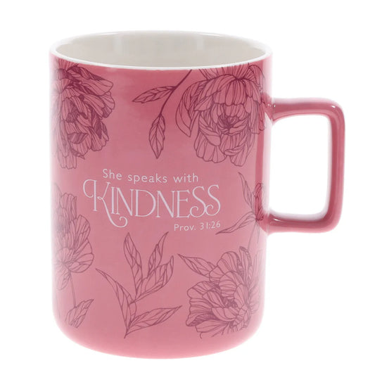 She Speaks with Kindness Ceramic Mug