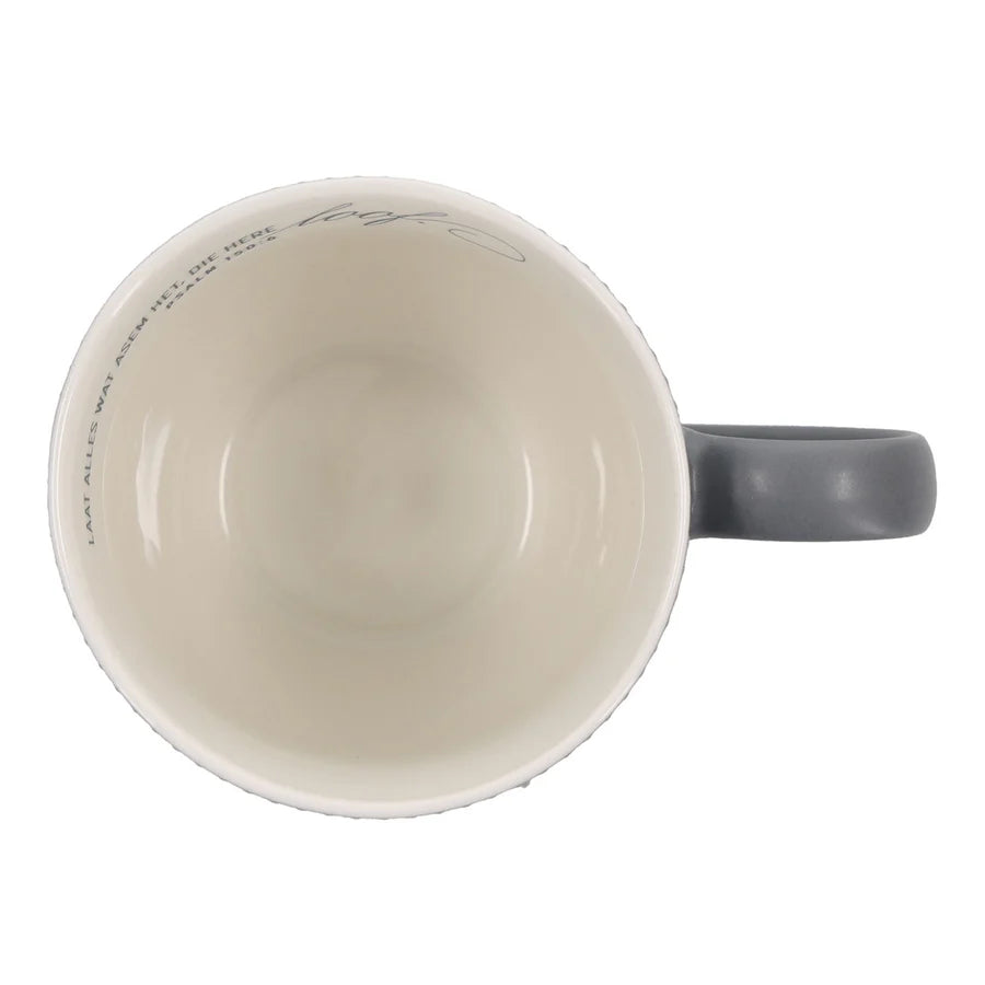 Laat Alles Wat Asem Het, die Here Loof Afrikaans Ceramic Mug