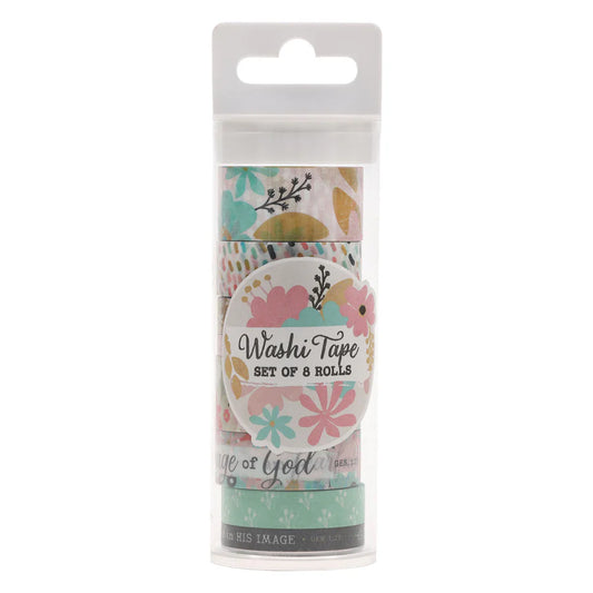 God's Masterpiece Eight-Piece Washi Tape Set