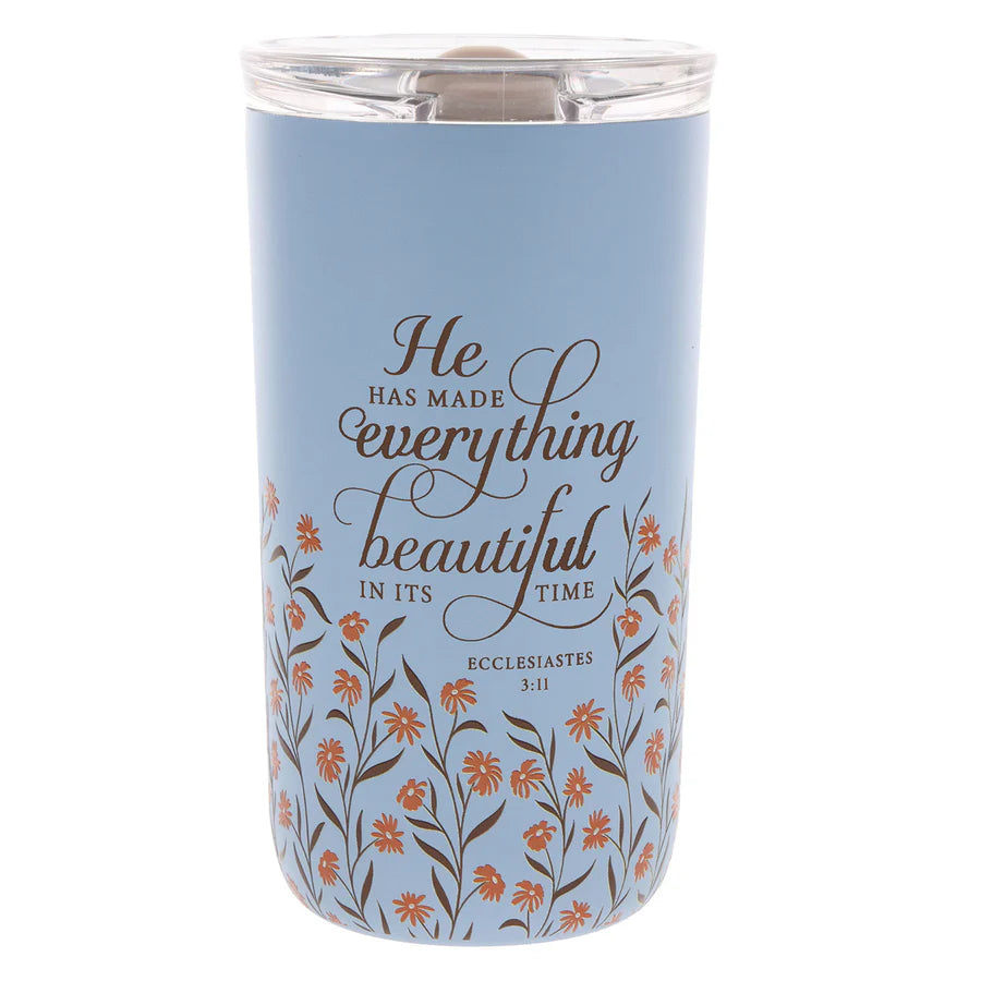 He Has Made Everything Beautiful in Its Time Stainless Steel Travel Mug