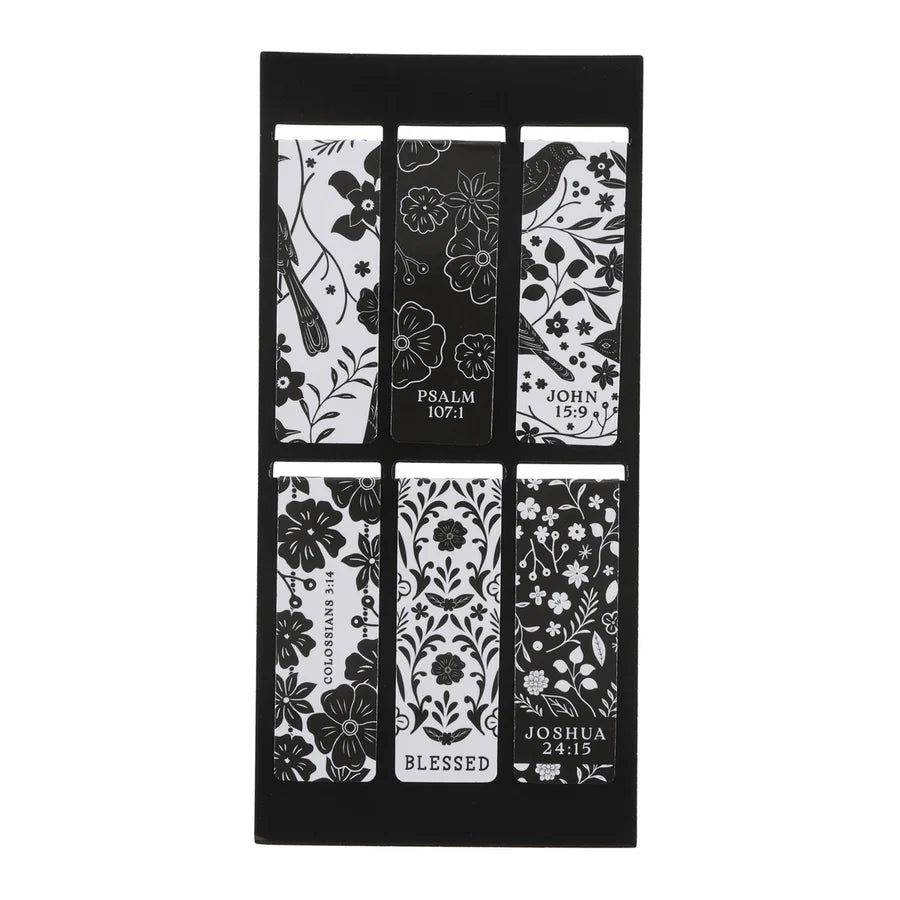 As for Me and My House, We Will Serve the Lord Six-Piece Magnetic Bookmark Set