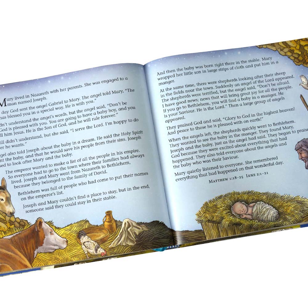 ENGLISH Classical Story Bible, full-colour hardcover