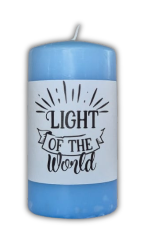 Scented Candle - light of the World