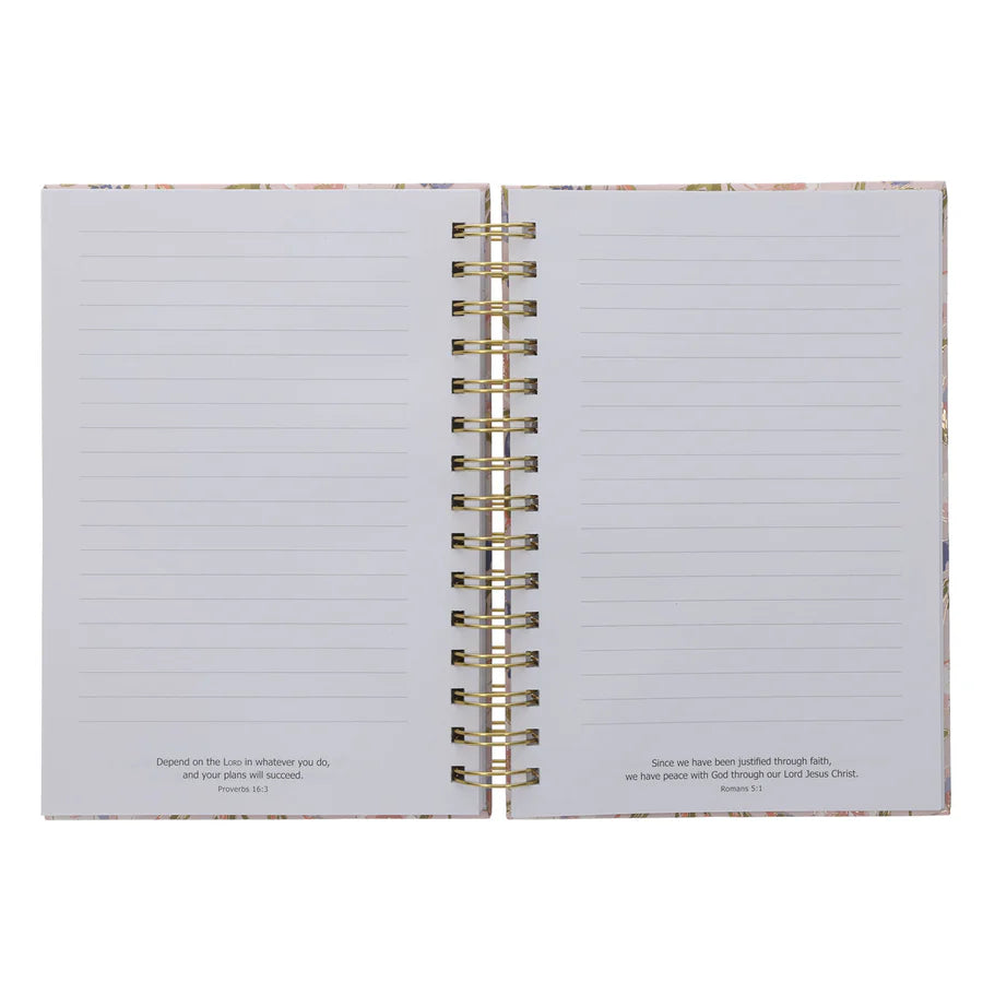 With God All Things Are Possible Hardcover Wirebound Journal