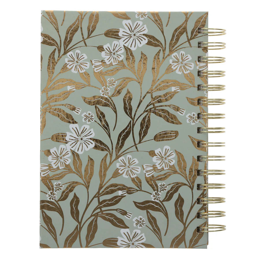 I Can Do All Things Through Christ Sage Hardcover Wirebound Journal