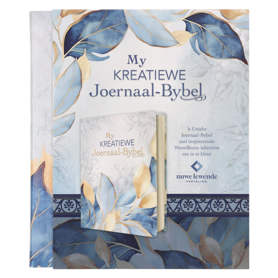 NLV Goue Blare Kunsleer My Kreatiewe Joernaal-Bybel