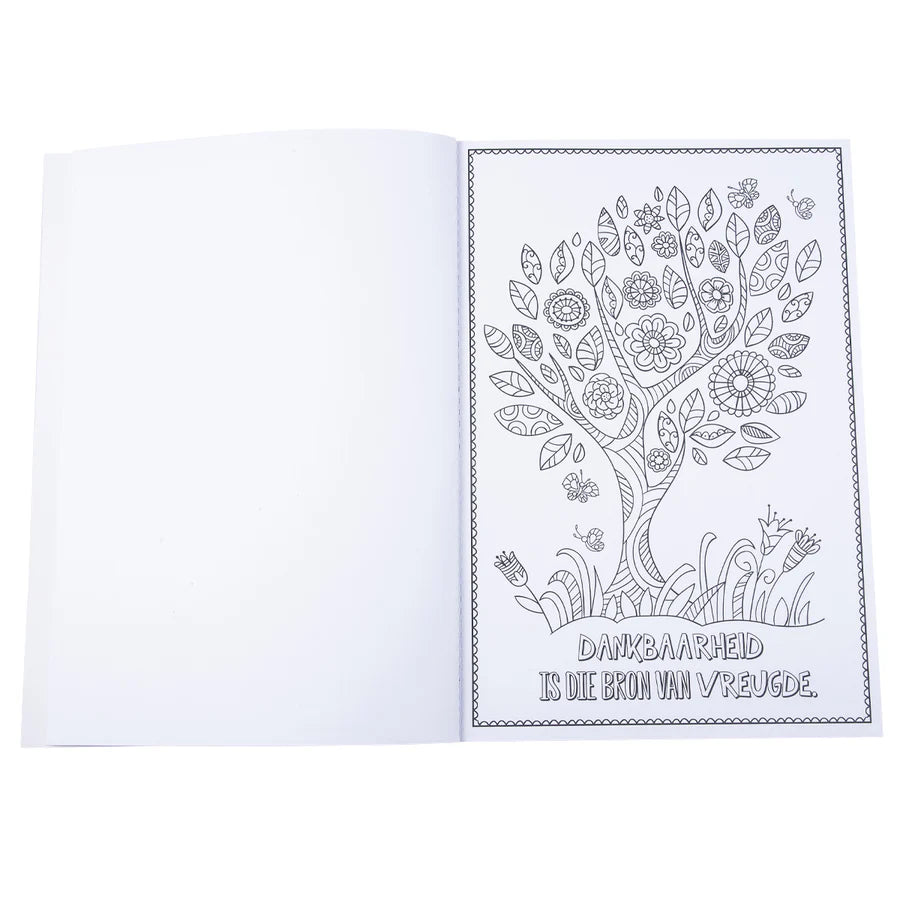 Vrede In Jou Hart Inkleurboek (Sagteband)
