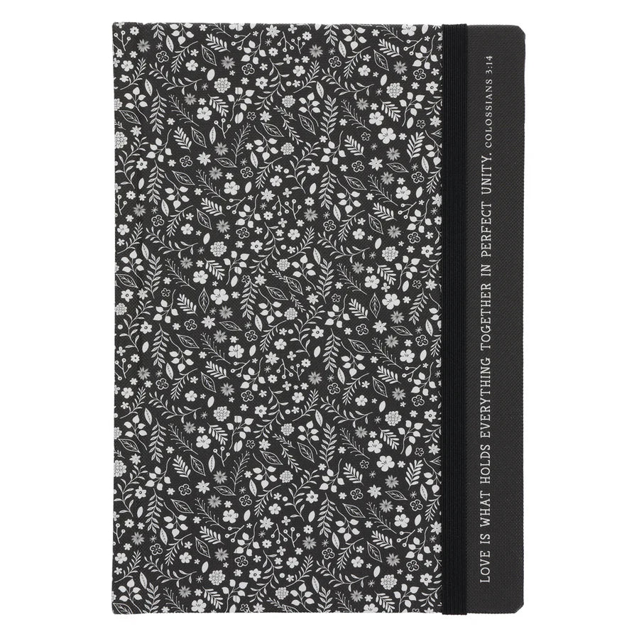 Love Is What Holds Everything Together Hardcover Journal with Elastic Closure
