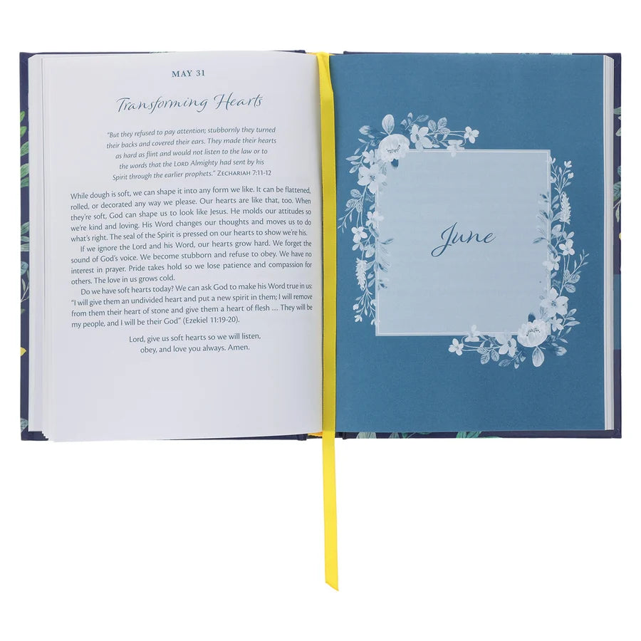 Hope for Each Morning: 366 Devotions: Trust in Him (Hardcover)
