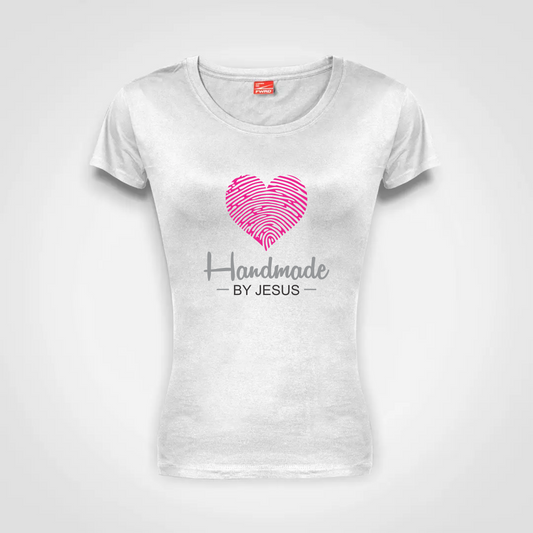 Ladies Classic T shirt (W)- Handmade By Jesus