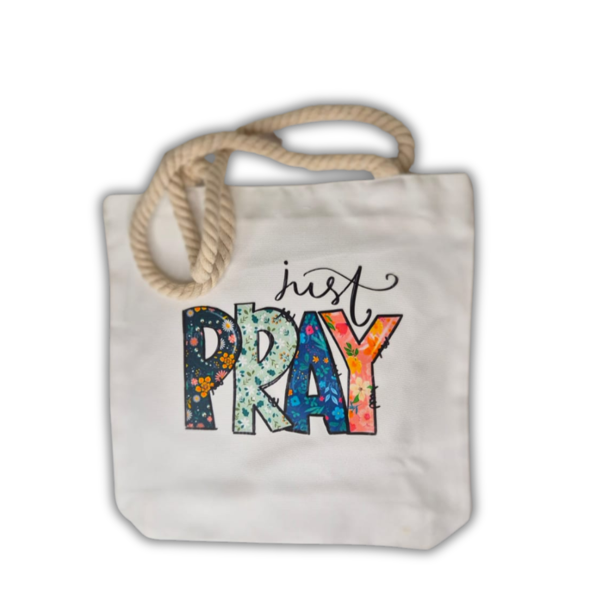 Luxury Rope Bag - Just Pray