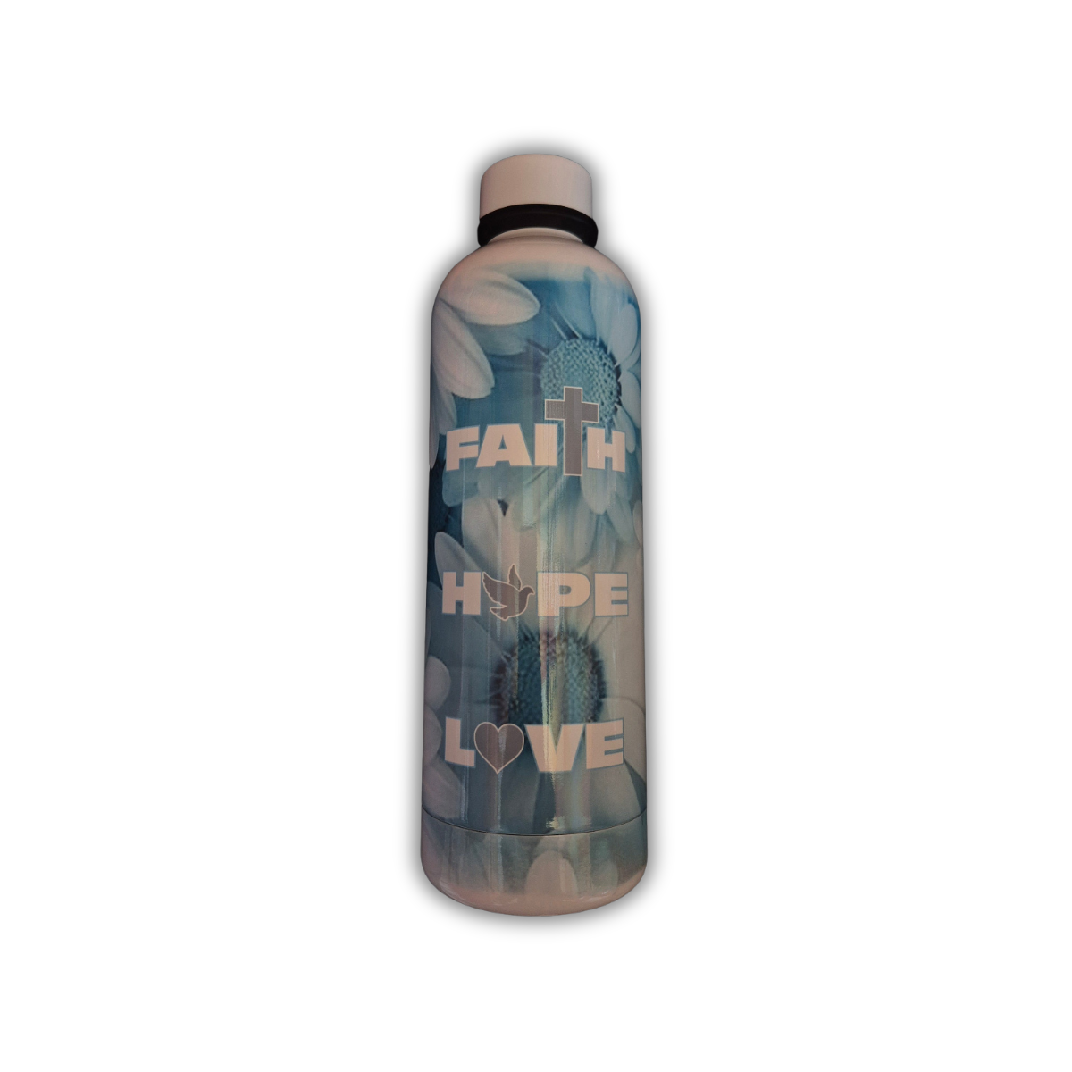 Water Bottle - Faith Hope Love