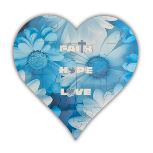 Puzzle - Faith Hope Love