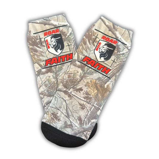 Socks- Roar with Faith